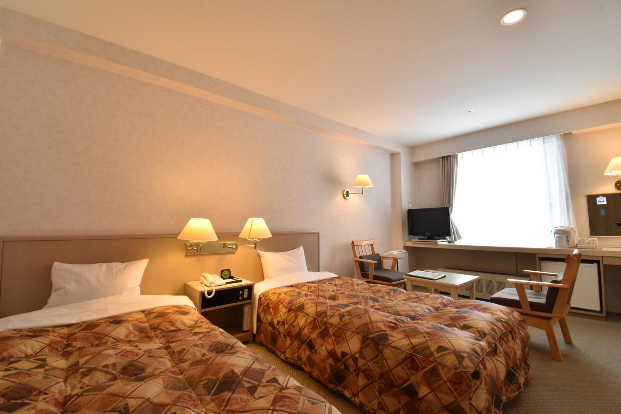 Biei Shirogane Onsen Hotel Park Hills Quarto foto